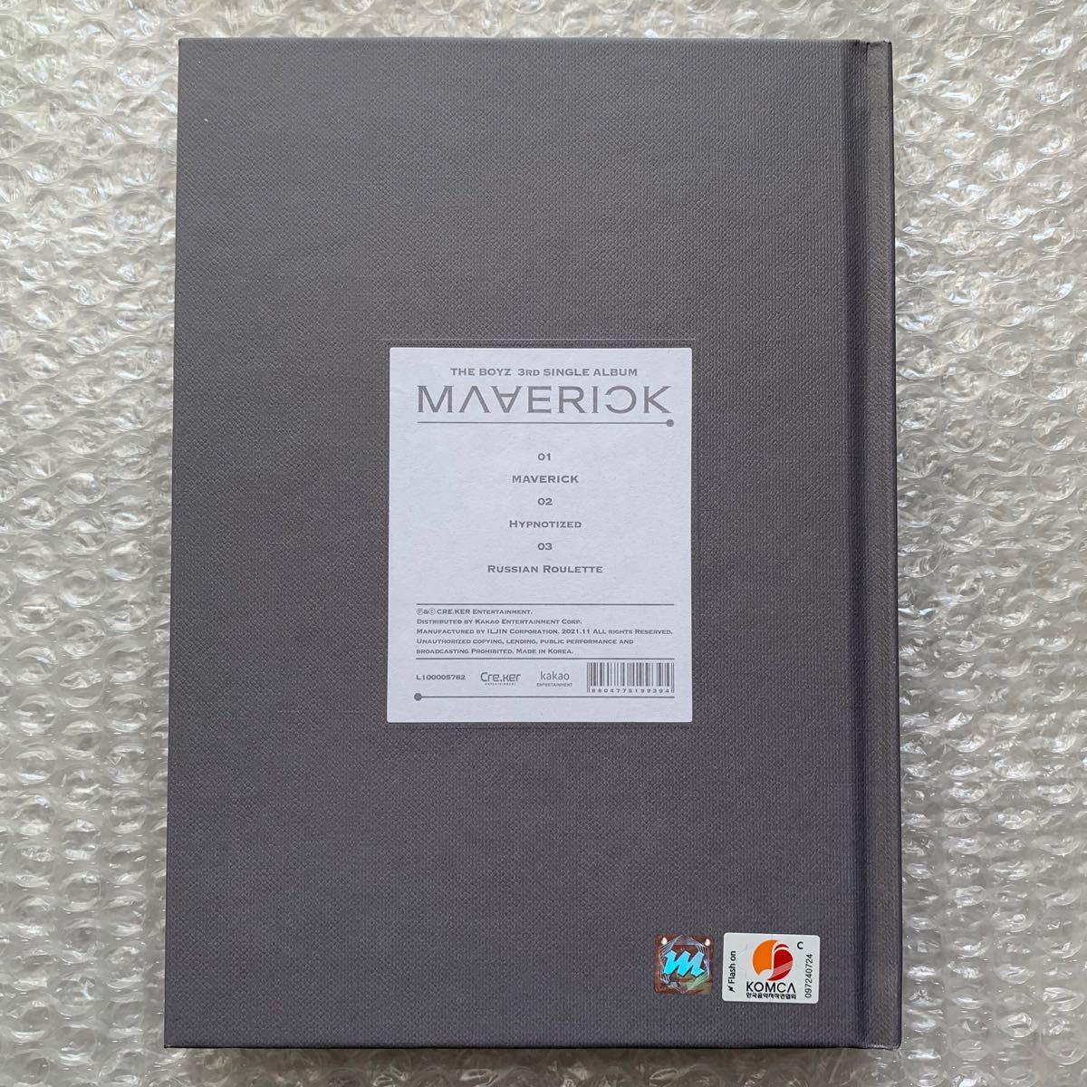 THEBOYZ MAVERICK アルバム CD フォトブック storybook ver. 未使用