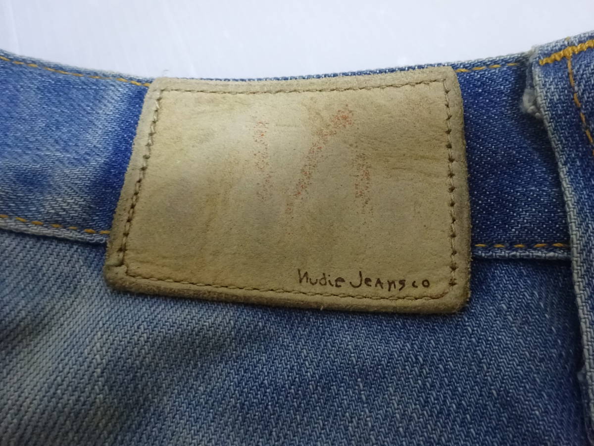 美品の方 Nudie Jeans ヌーディージーンズ デニムパンツ W30L32_画像4