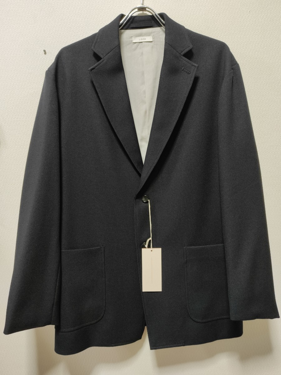 LIDNM リド厶 BOX TAILORED JACKET ボックステーラードジャケット サイズL げんじ