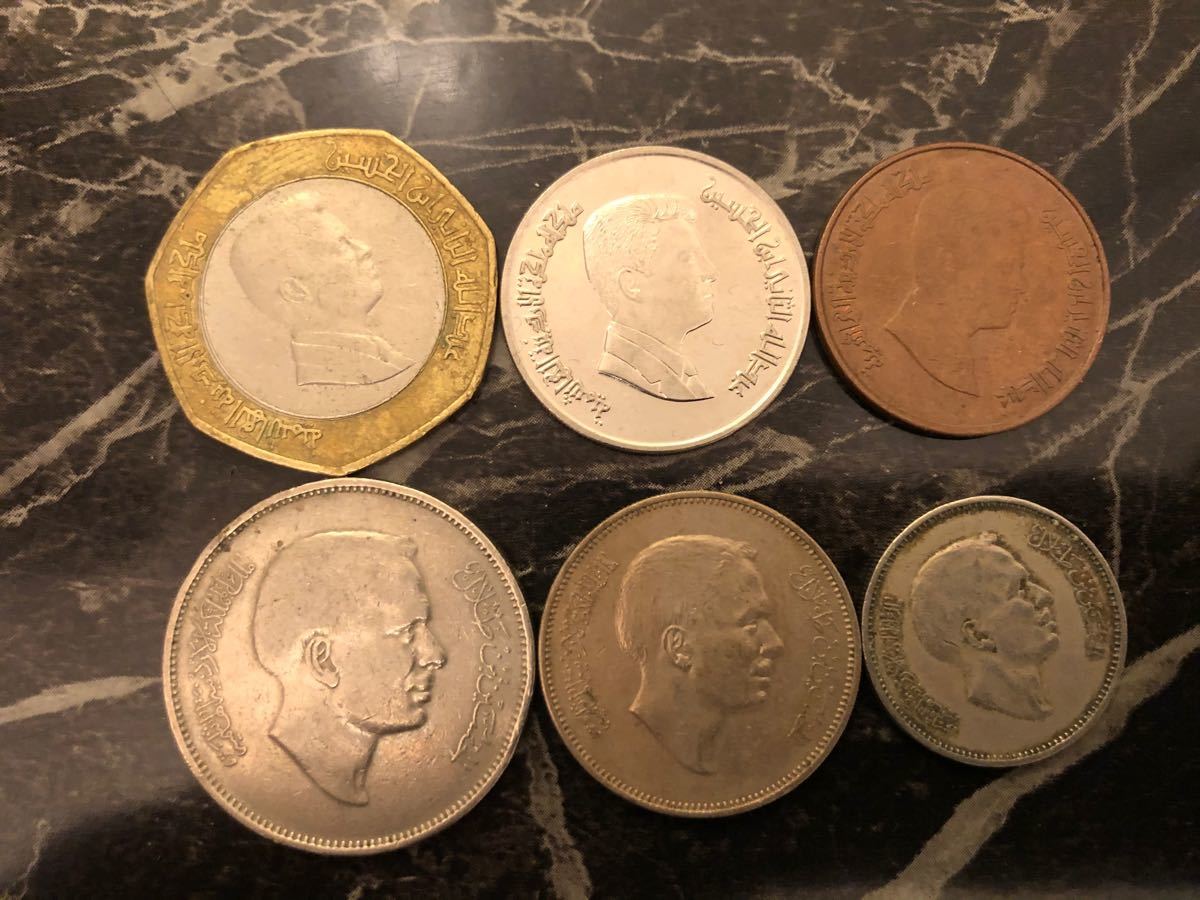 ヨルダン　コイン　１９種類　旧通貨 複数シリーズ＆記念コイン