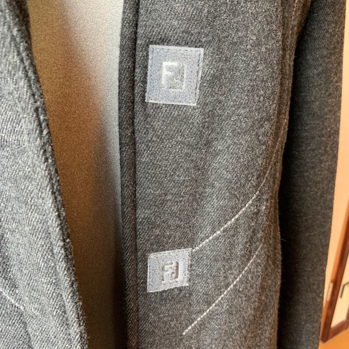 FENDI jeansフェンディ ジーンズ ロングコート グレー|Yahoo FENDI jeansフェンディ ジーンズ ロングコート グレー|Yahoo