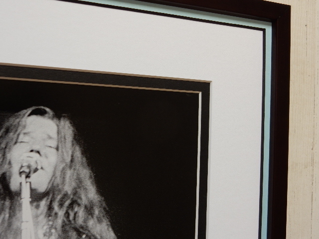 ジャニス・ジョプリン/ウッドストック/1969/アートピクチャー額装/Janis Joplin/Woodstock/リトル・ガール・ブルー/サイケデリック・ロック_画像4
