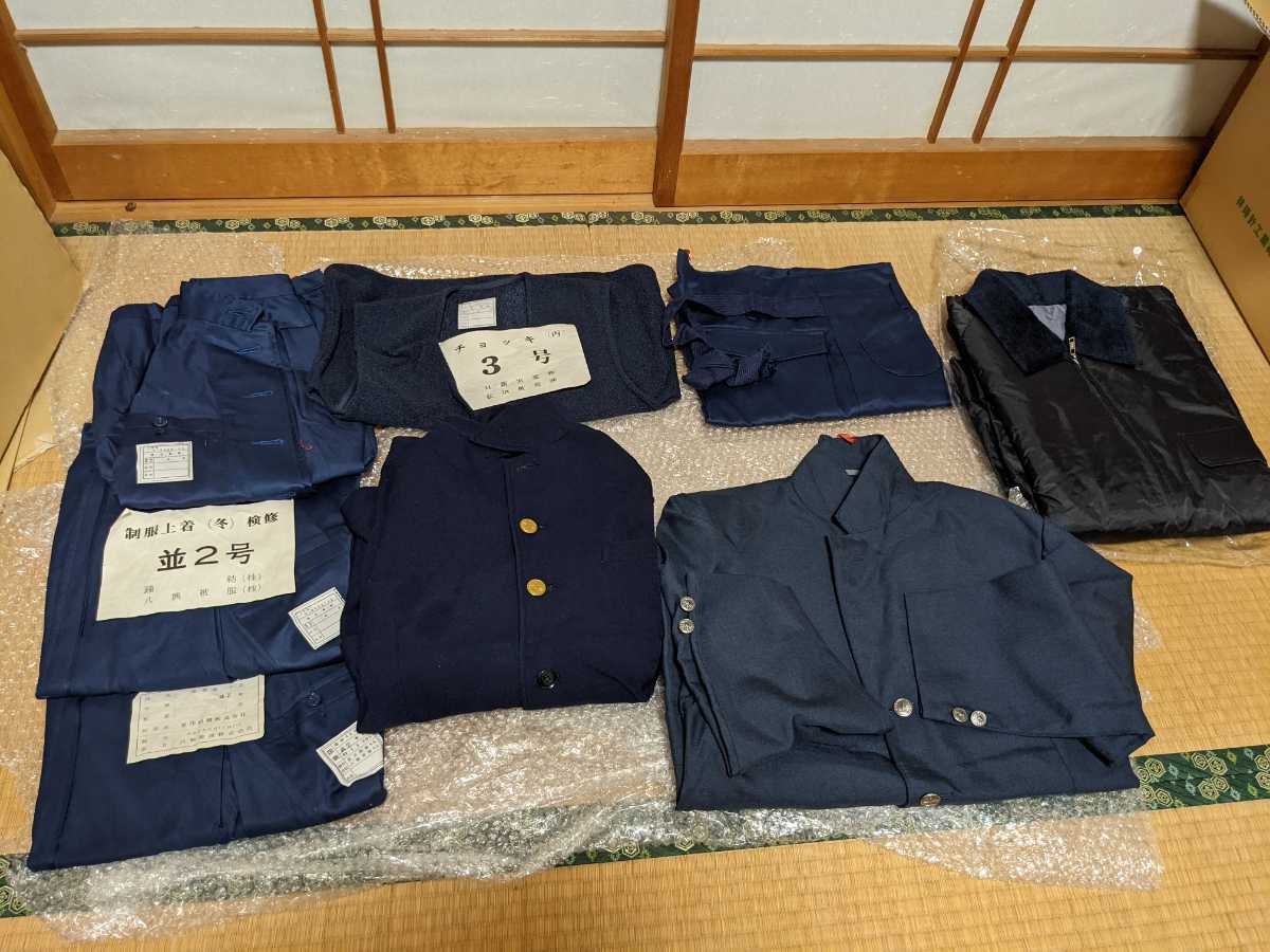 ヤフオク! - 国鉄 作業服 JNR 8点セット ほぼ新品未使用 ヤフオク! - 国鉄 作業服 JNR 8点セット ほぼ新品未使用