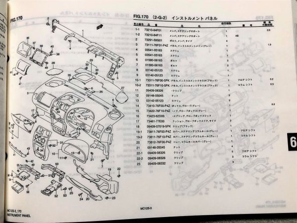 ◆◆◆ワゴンR　MC12S/MC22S　3型　純正パーツカタログ　4版　02.02◆◆◆_画像4