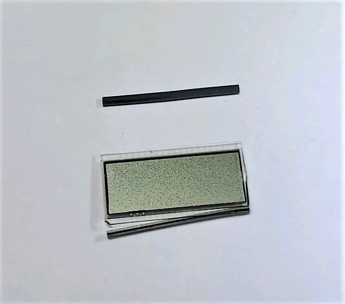 TONO 東野電気 PR-1300 ワイドバンドレシーバー用 フロントパネル ディスプレイ用 液晶 ジャンク品_画像2