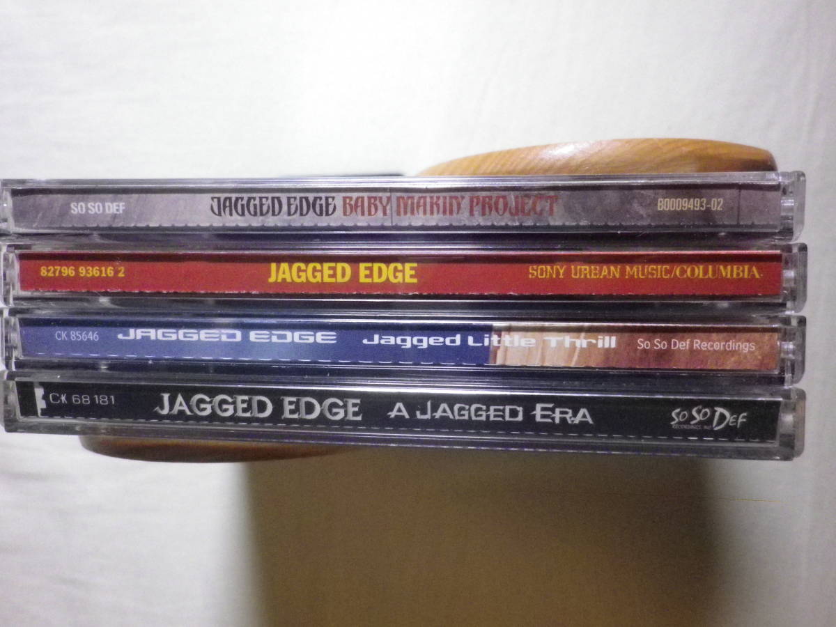 『Jagged Edge アルバム4枚セット』(A Jagged Era,Jagged Little Thrill,Jagged Edge,Baby Makin' Project)_画像1