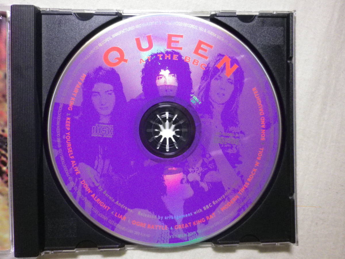 『Queen/At The BBC(1995)』(HR-62005-2,USA盤,ライブ音源,Ogre Battle,My Fairy King)_画像3