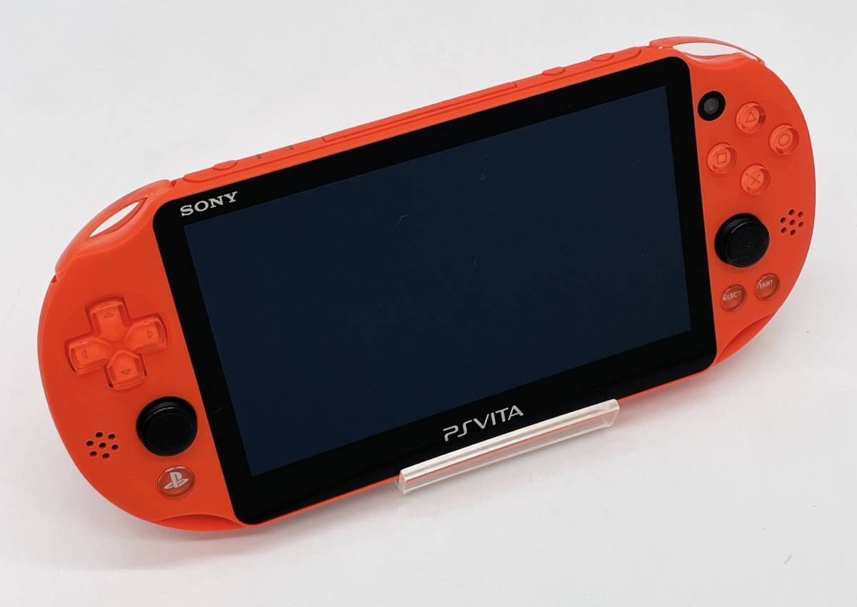 PlayStation Vita ネオン・オレンジ(PCH-2000ZA24)【極美品】