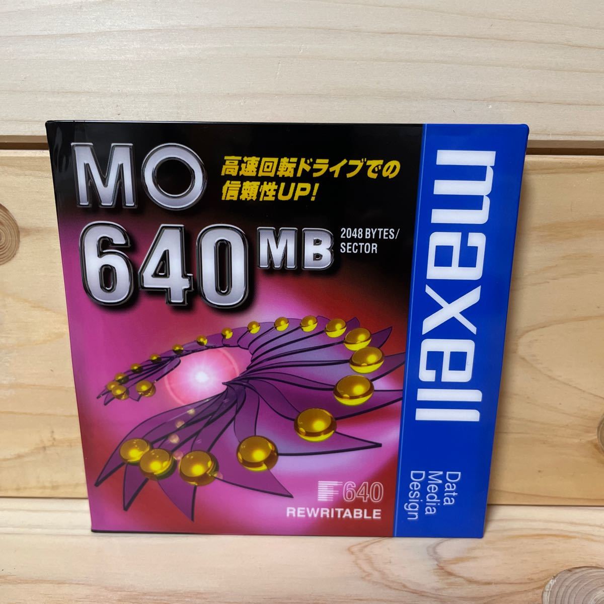 maxell MO 640MB 7枚　新品未開封