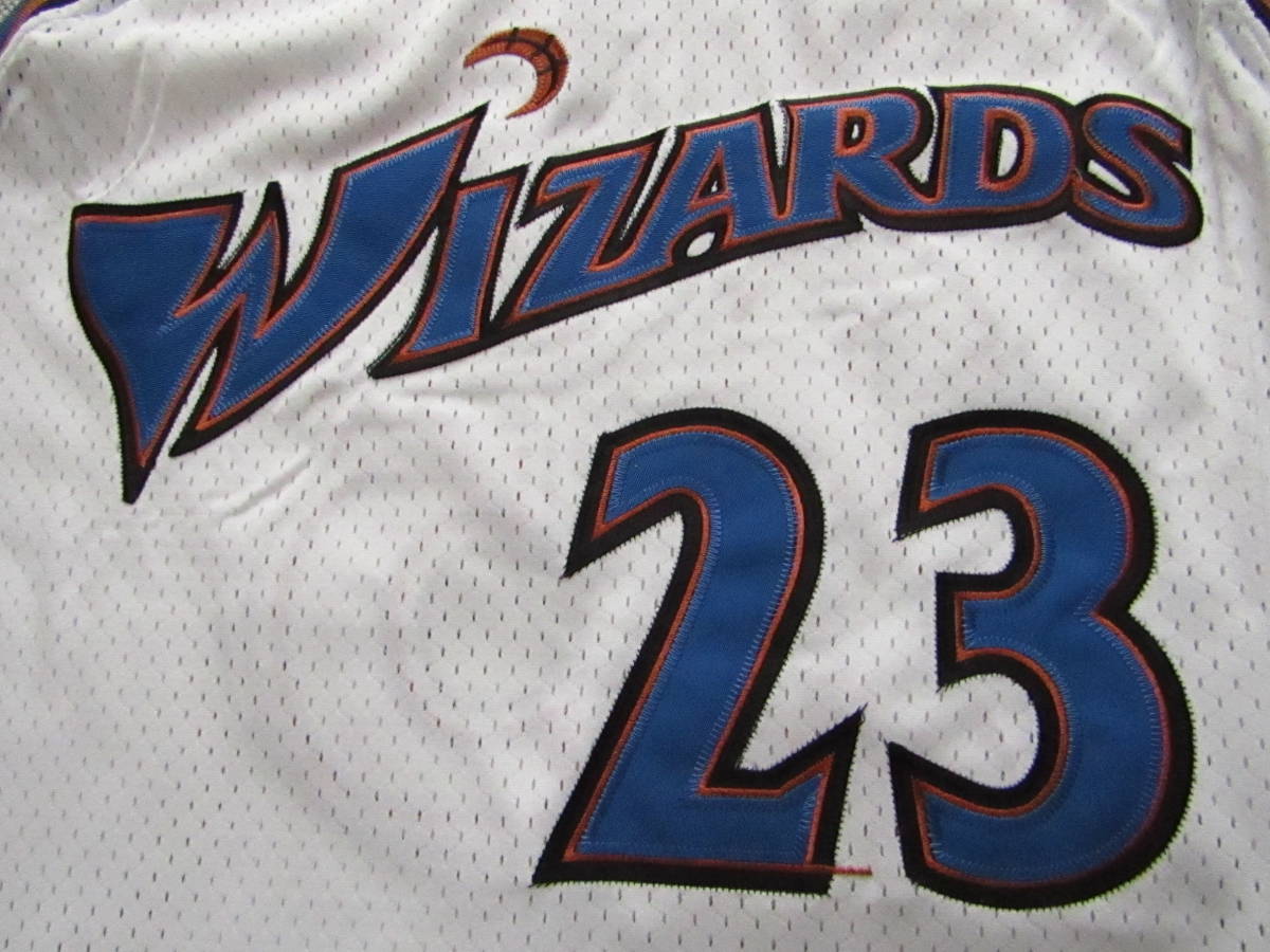 美品 NBA WAZARDS JORDAN #23 Magestic製 マイケル・ジョーダン ワシントン・ウィザース マジェスティック製 ユニフォーム 当時物
