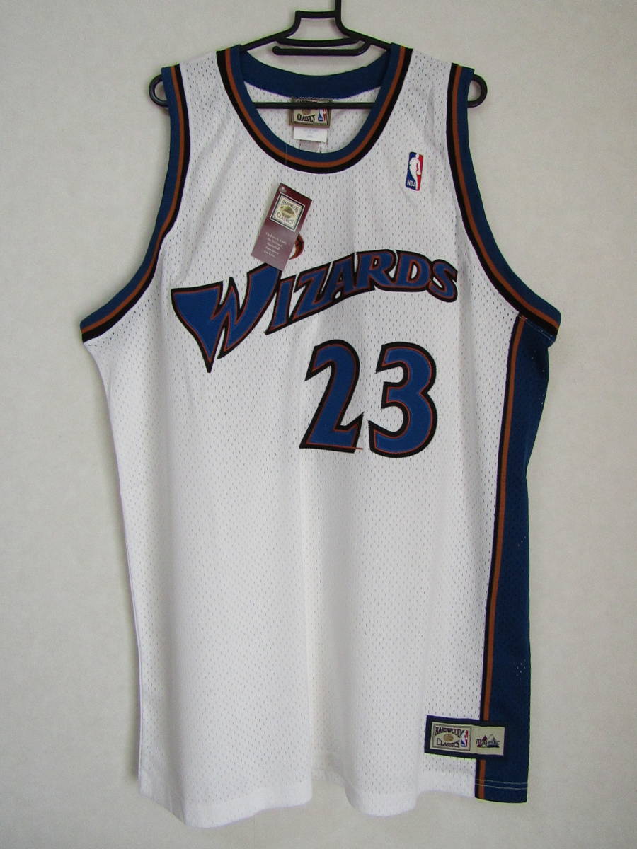 美品 NBA WAZARDS JORDAN #23 Magestic製 マイケル・ジョーダン ワシントン・ウィザース マジェスティック製 ユニフォーム  当時物