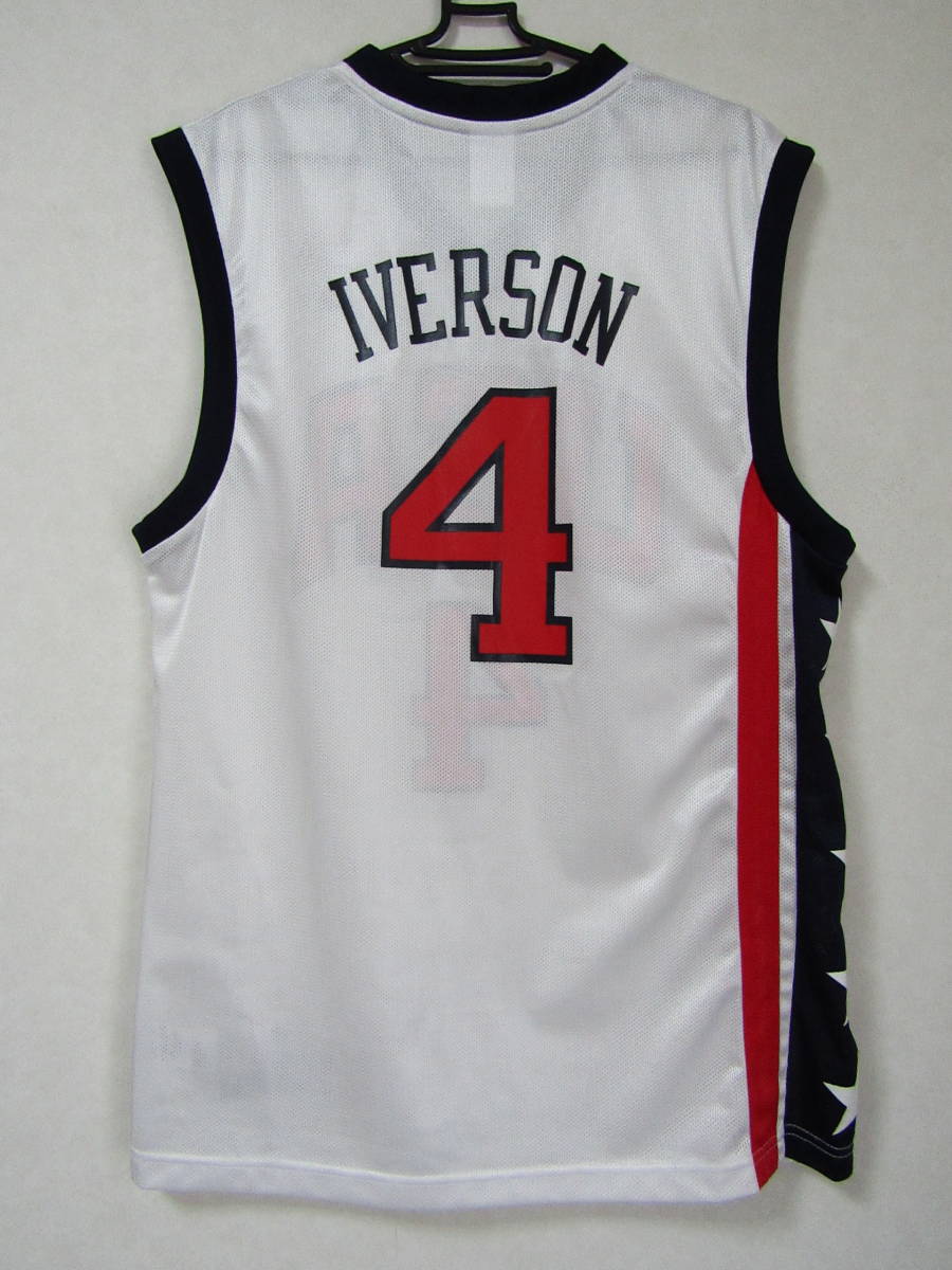 ヤフオク 良品 Nba Iverson アレン アイバーソン Usaドリ