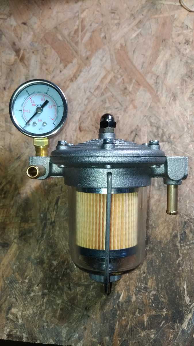 Malpassi 85mm King filter fuel filter regulator unused new goods 