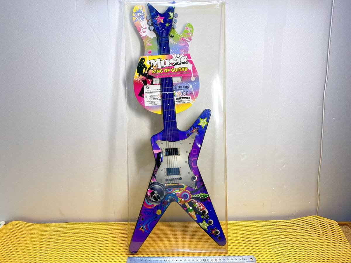  valuable MUSIC KING OF GUITAR music King ob guitar toy musical instrument toy present condition goods 