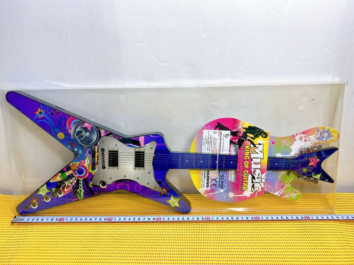  valuable MUSIC KING OF GUITAR music King ob guitar toy musical instrument toy present condition goods 