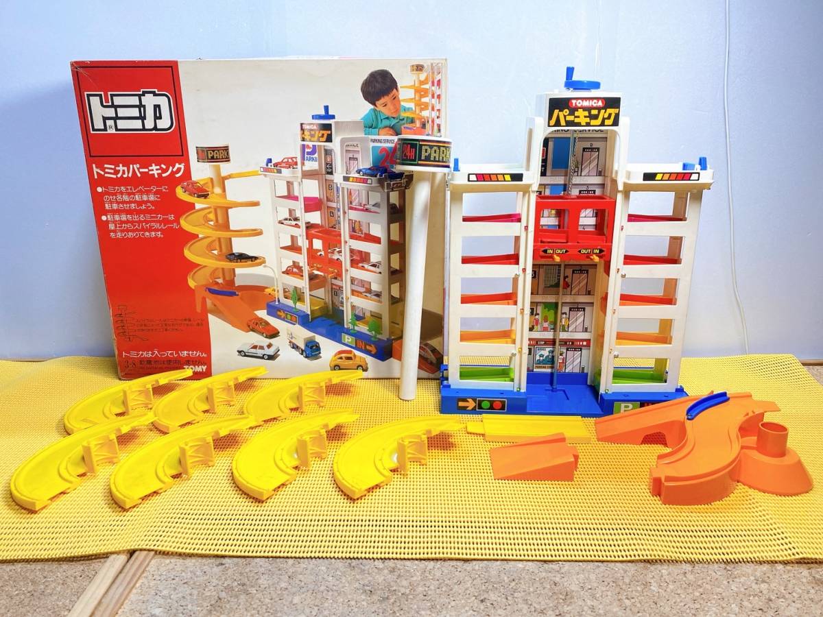 貴重　レトロ　トミカ　トミカパーキング　立体駐車場　おもちゃ　玩具　タカラトミー　TOMY　現状品　