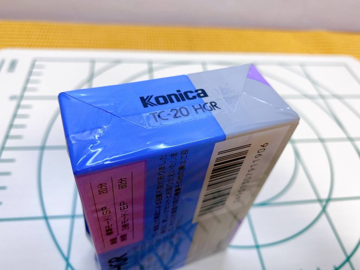  не использовался стоимость доставки 520 иен! ценный konica Konica compact видео кассета VHSC TC-20HGR SUPER HG-R текущее состояние товар 
