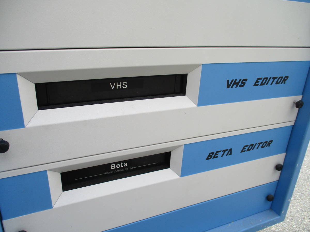 内祝い】 BETA/VHS 業務用コピー ベータ TM-7000 ダビング機械 記録