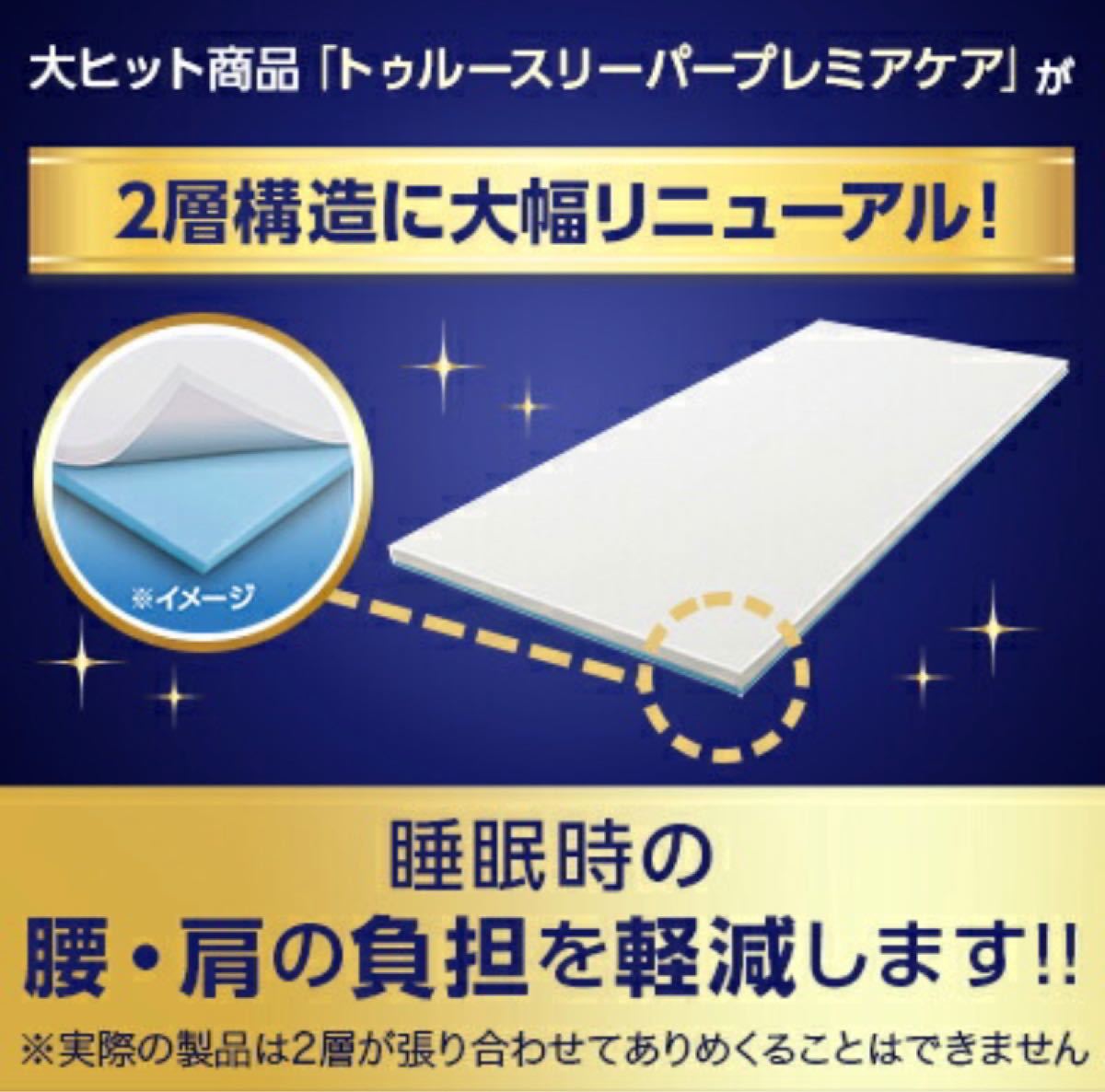 トゥルースリーパー プレミアリッチ セミダブルサイズ 新品未開封品