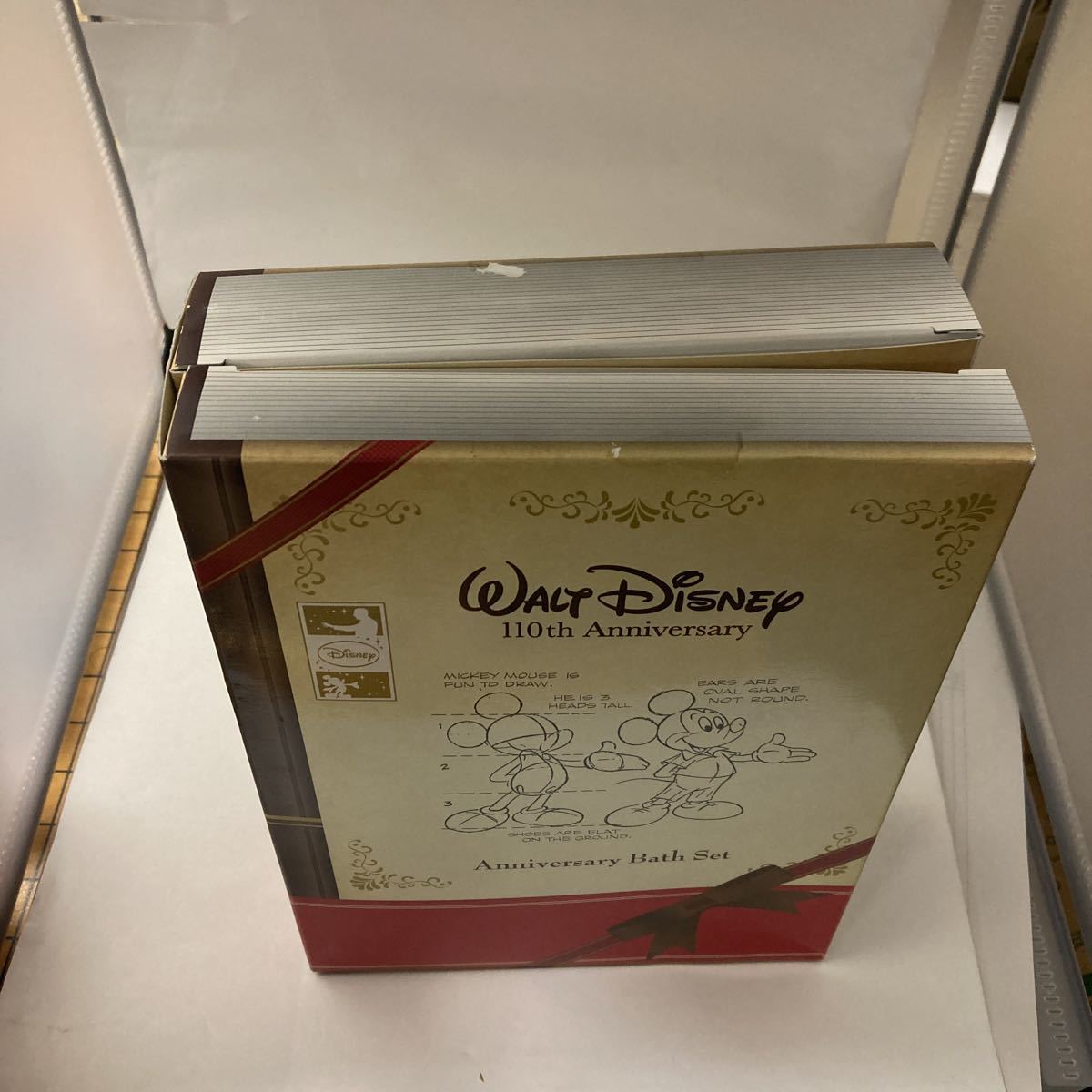 未使用　ウォルト・ディズニー 110th アニバーサリーバスセット　ディズニー(Disney)　プレミア_画像2