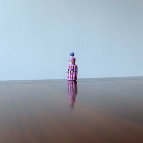 アンティーク ベネチア ガラス ミニチュア セント ボトル 瓶 ビクトリア朝 アベンチュリン 香水 フラスコ ムラーノ Murano