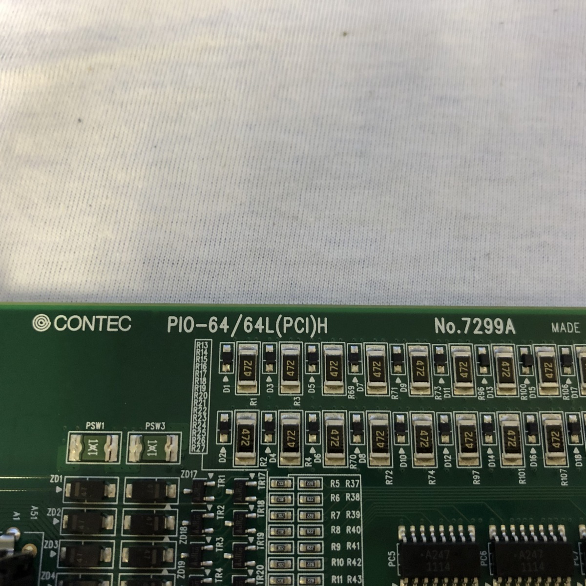 最大10%OFFクーポン CONTEC ボード PCI 絶縁型デジタル入出力 PIO-64/64L(PCI)H - その他