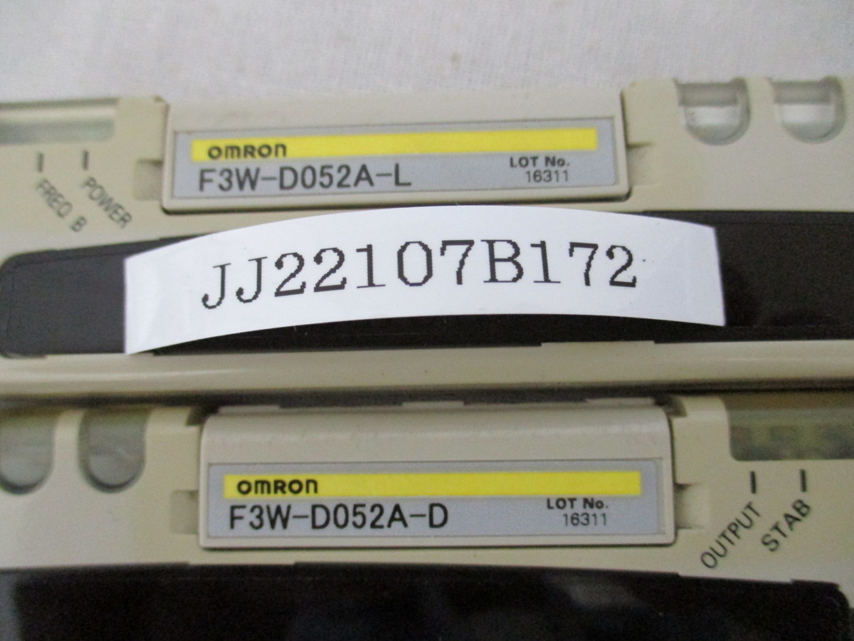 OMRON F3W-D052A-D F3W-D052A-L 透過型ピッキングセンサ | laninternet