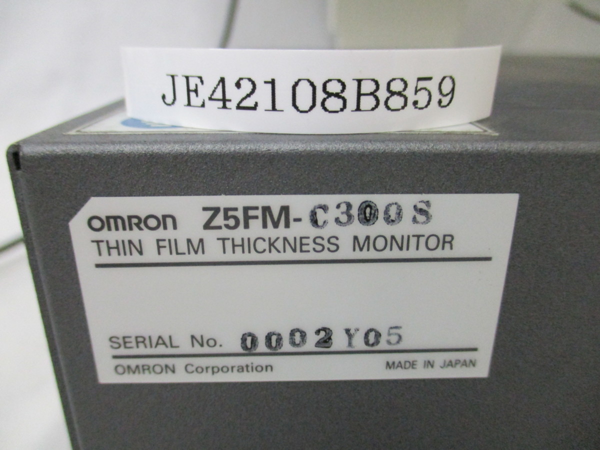 OMRON インライン膜厚センサ Z5FM-C300S THIN FILM THICKNESS MONITOR
