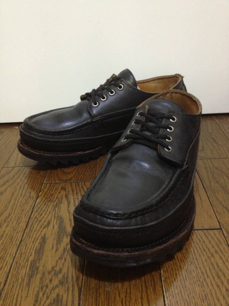 RUSSELL MOCCASIN×NEPENTHES ラッセルモカシン×ネペンテス フィッシングオックスフォード トリプルヴァンプ シャークソール 9E