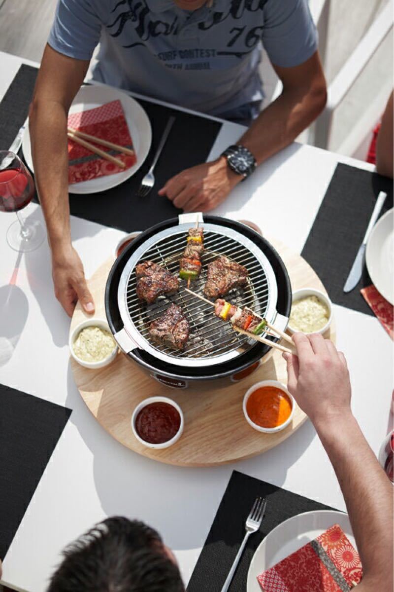 barbecook テーブルグリル 、卓上サイズ 、BBQ、おうちバーベキュー、お洒落なデザイン 