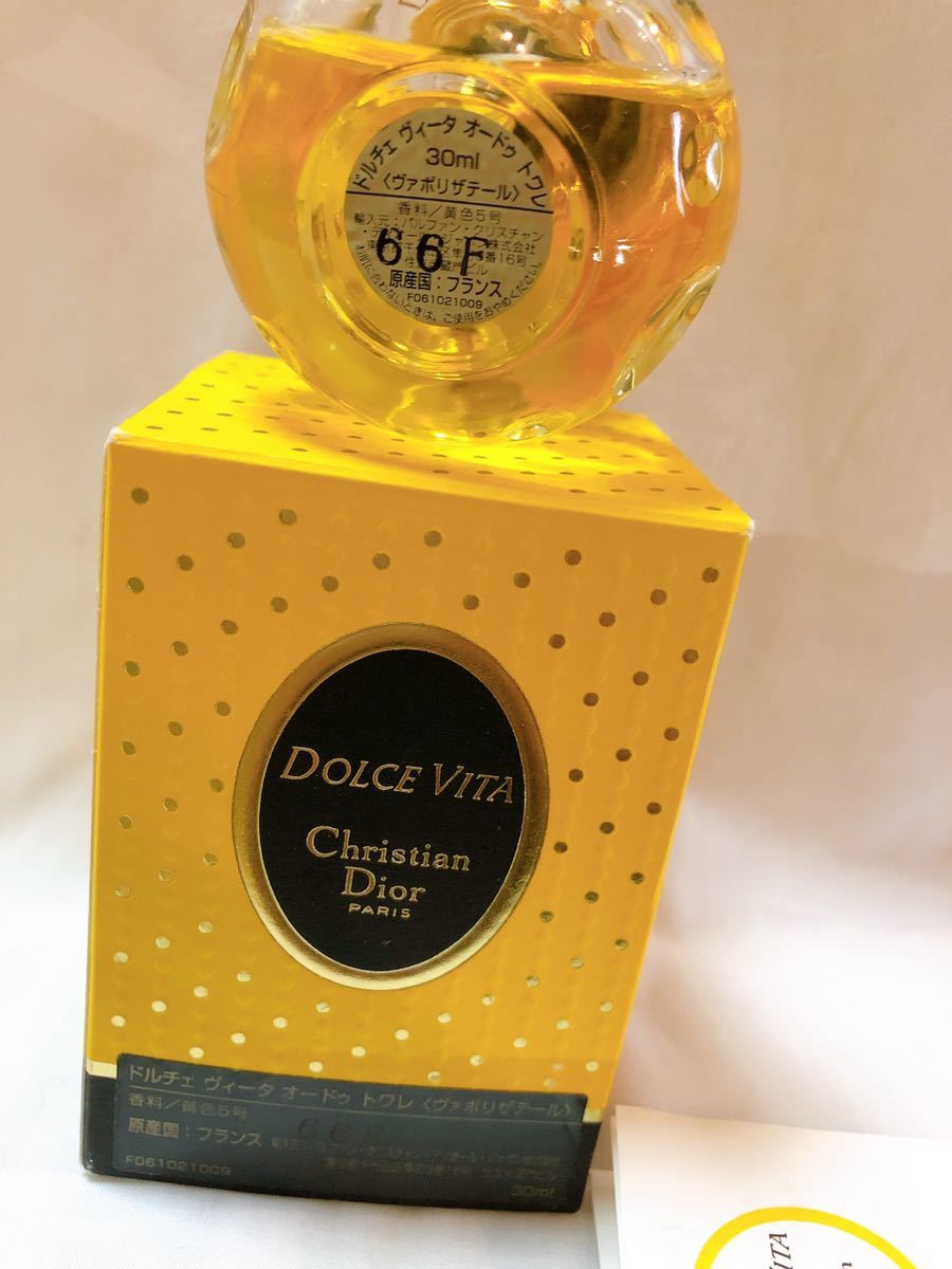 Christian Dior クリスチャンディオール DOLCE VITA ドルチェヴィータ EDT 限定レア香水 30ml_画像2