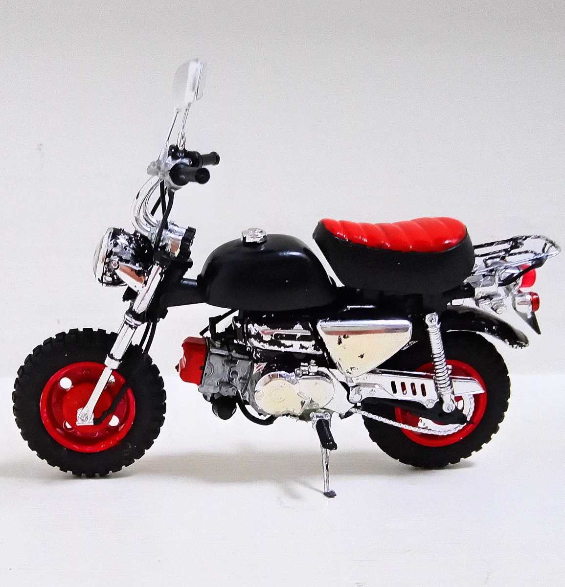 バイク プラモデル 訳あり 完全ジャンク 3台まとめて 全長約12cm ホンダ HONDA モンキー MONKEY ゴリラ GORILLA_画像8