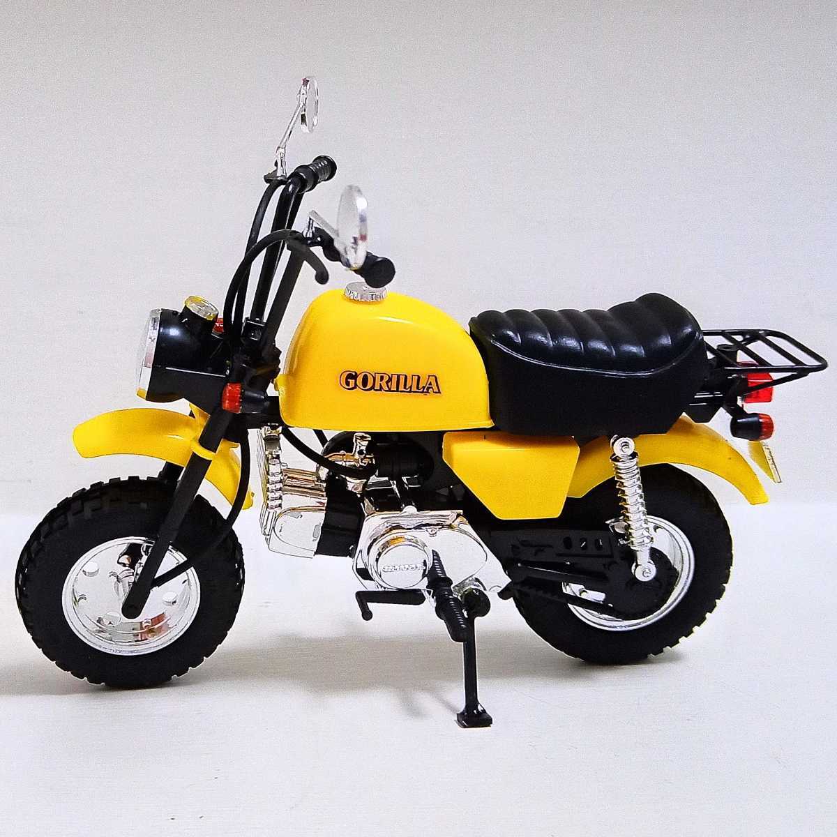 バイク プラモデル 訳あり 完全ジャンク 3台まとめて 全長約12cm ホンダ HONDA モンキー MONKEY ゴリラ GORILLA_画像9