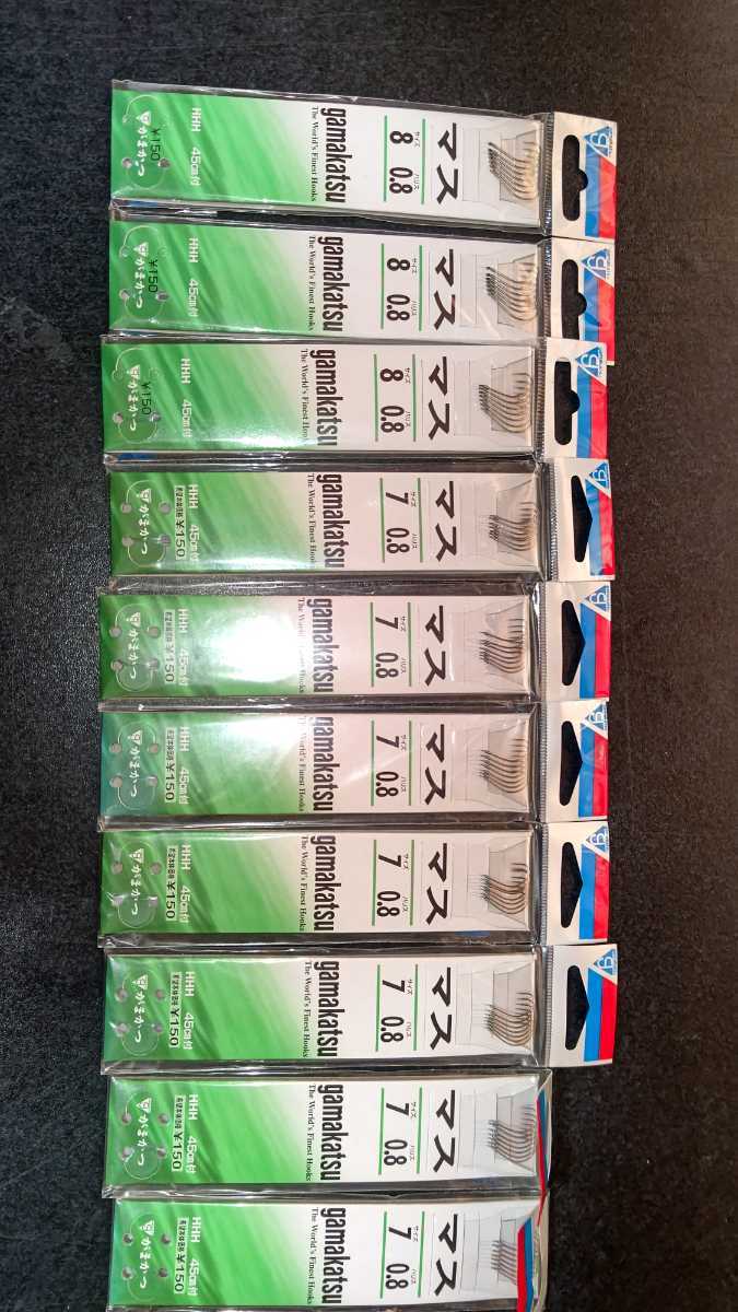 がまかつ マス針 サイズ7 7個 サイズ8 3個 未開封10個セット Product Details Yahoo Auctions Japan Proxy Bidding And Shopping Service From Japan