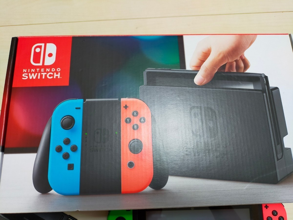 Nintendo Switch Switch本体 ニンテンドースイッチ本体 ネオンカラー　一式