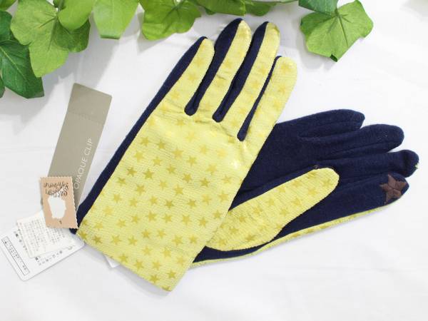  new goods *kyase Lee ni* smartphone correspondence star pattern gloves price 5,145 jpy 