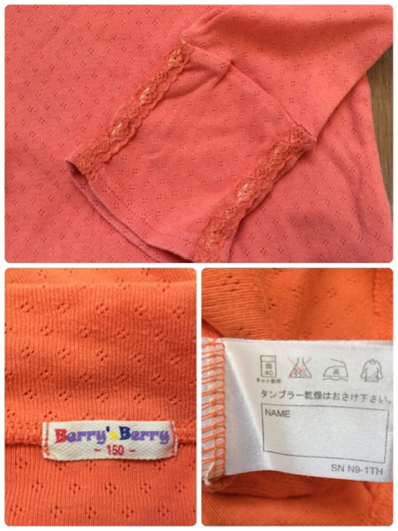 ★Berry’sBerry 長袖 ハイネック カットソー 150 ★_画像3