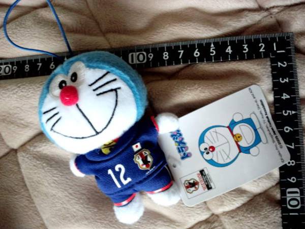  super wonderful * soccer * Japan representative uniform * Doraemon * soft toy ...~*⑫* remainder 1