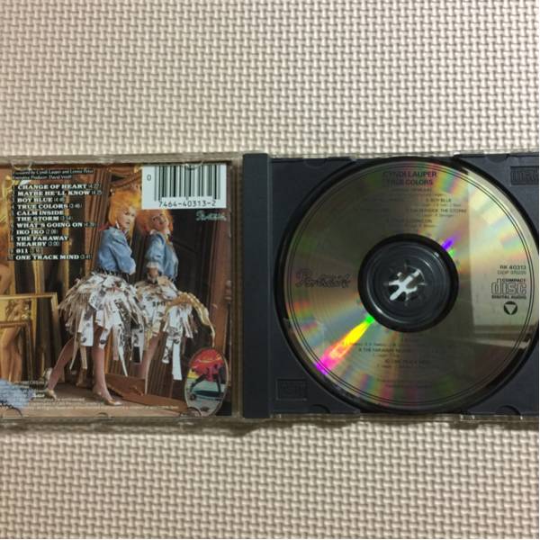 シンディ・ローパー True Colors 米国盤 CD