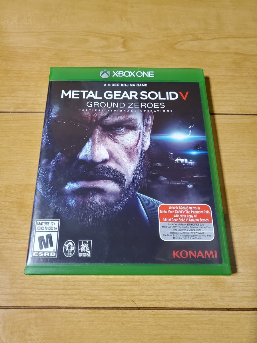 メタルギアソリッドV グラウンド・ゼロズ Xbox One 北米版
