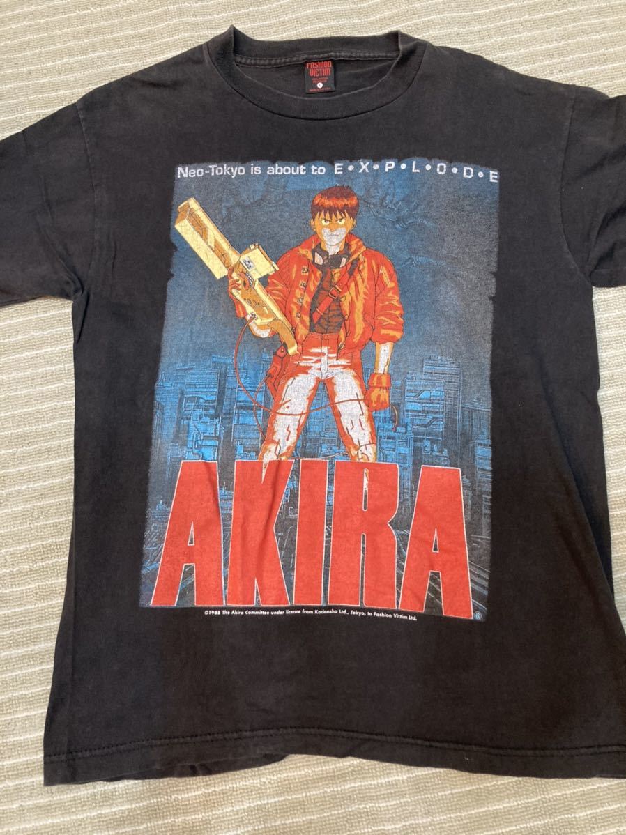 NEW限定品】 AKIRA アキラ Tシャツ USA製 giant 両面プリント 