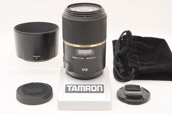 ☆良品☆ TAMRON タムロン SP 90mm F2.8 Di MACRO VC USD F004 Canon用