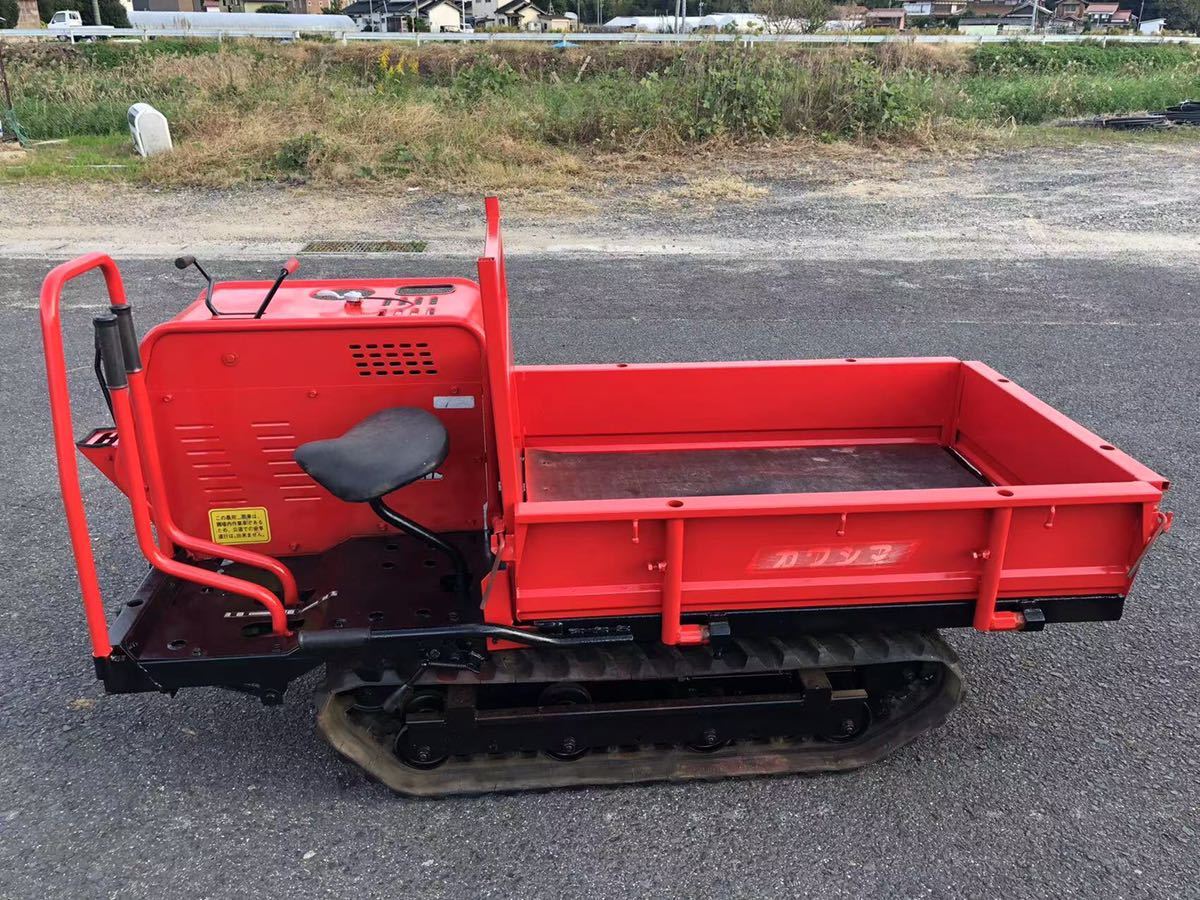 カワシマ動力運搬車 ECK870 手動ダンプ クローラー運搬機 | sweatreno.com