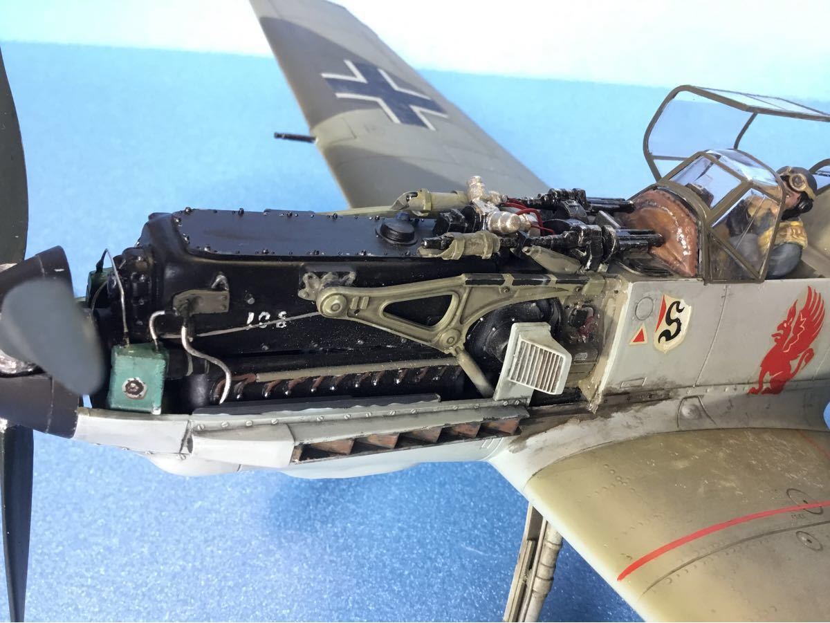 50才若返るプラモデルbf109E-3 AirFix 1/24 レアキット完成品