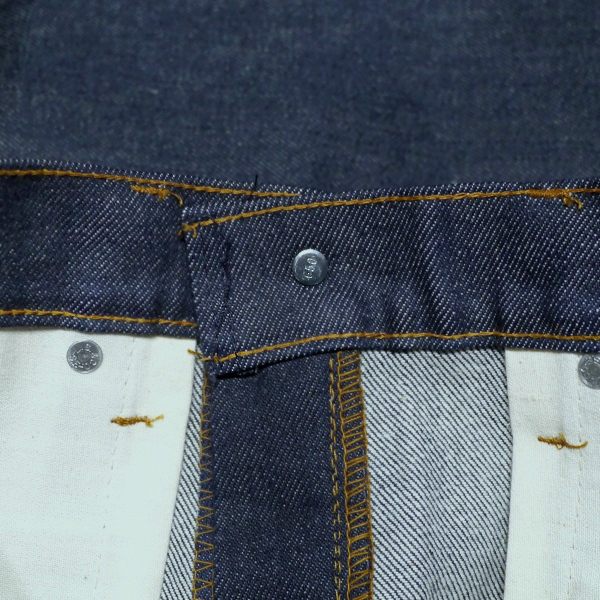 送料無料 デッドストック 80s Levis 517 ビンテージ リーバイス ブーツカット デニム パンツ リジッド サドルマン ハチマル CARE入り USA製_画像6