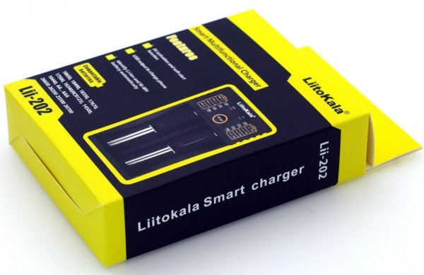LiitoKala Lii-202 USB battery charger AA / AAA Ni-MH li-ion 26650 18650 1835014500 intelligent battery charger immediate payment possibility 