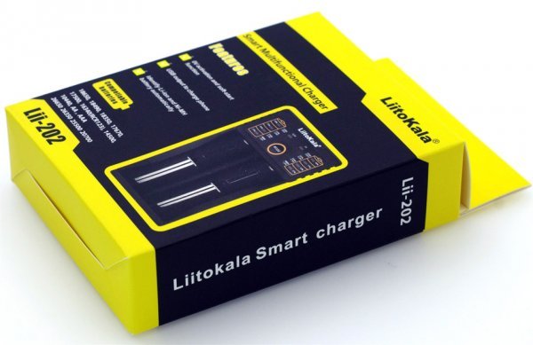 LiitoKala Lii-202 USBバッテリー充電器 AA / AAA Ni-MH li-ion 26650 18650 1835014500 インテリジェントバッテリー充電器 　即納可能　