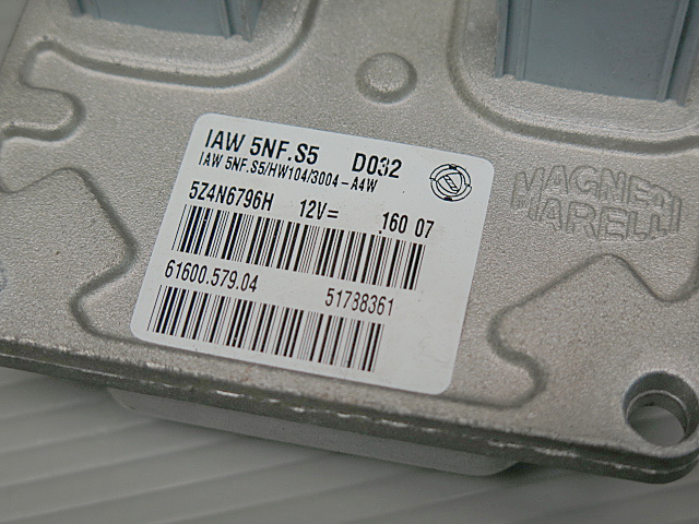 配送 ◎フィアット ニューパンダ 1.2 (ABA-16912) 2007年式 純正 ECU エンジンコントロールモジュール ECM CPU コンピューター 211119AR2309 配送 ◎フィアット ニューパンダ 1.2 (ABA-16912) 2007年式 純正 ECU エンジンコントロールモジュール ECM CPU コンピューター 211119AR2309