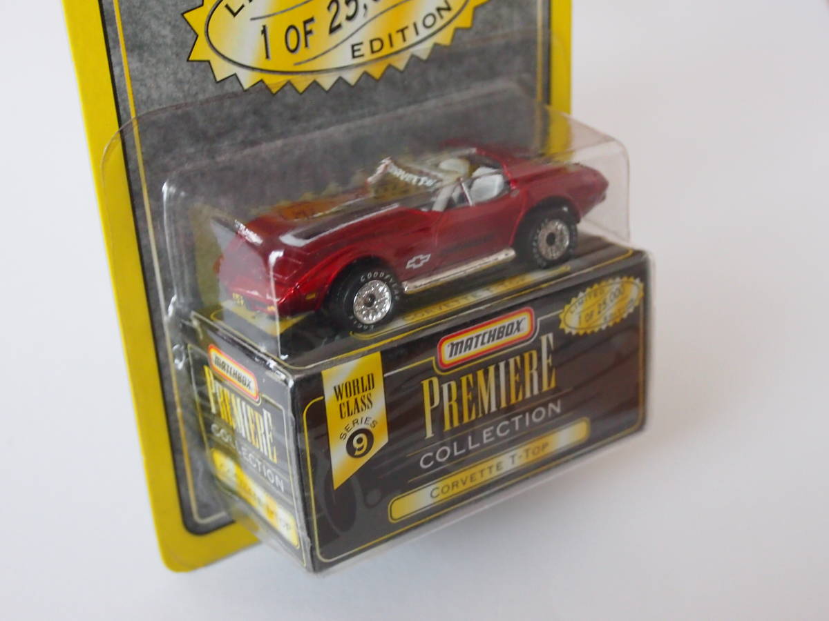 MATCHBOX マッチボックス PREMIERE COLLECTION CORVETTE T-Top　LIMITED 1 OF 25,000 EDITION 1996年_画像3