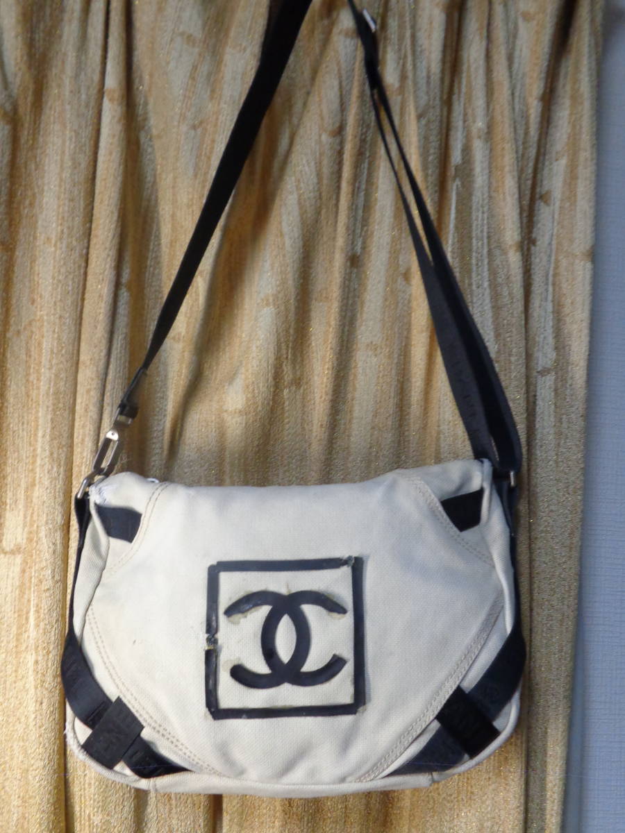 ヤフオク! - CHANEL シャネルスポーツライン 希少 ショルダ